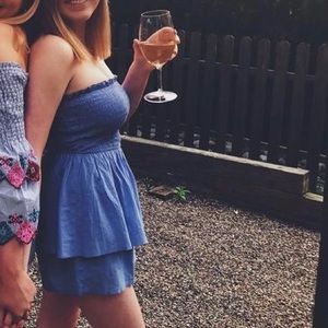 ASOS periwinkle romper